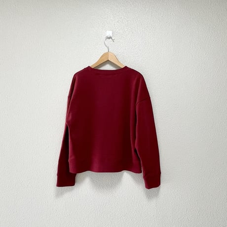 販売継続品 / 未使用品 To b. by agnes b.  コットン ロゴ スウェットプルオーバー