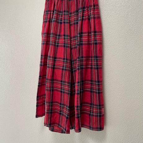 販売継続品 / nop de nod リネンタータンタックキュロット