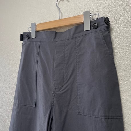 note et silence サイドボタンパンツ