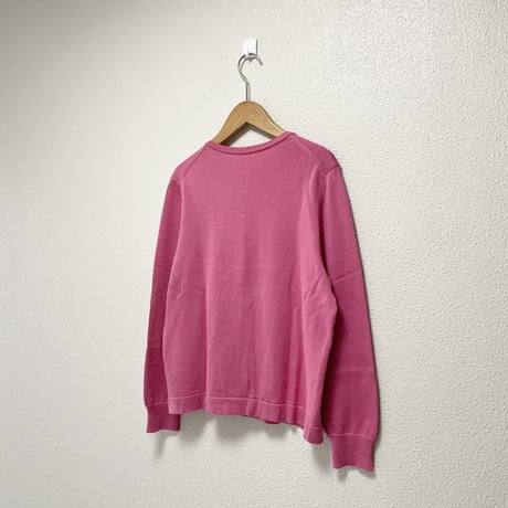 BASIC AND ACCENT クルーネックカーディガン