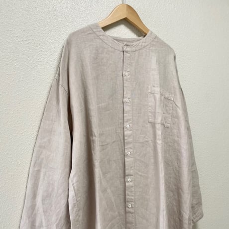 nest Robe  リネンクルーネックチュニックブラウス