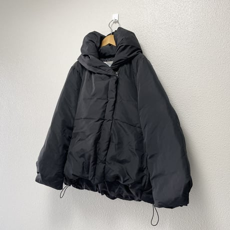 MidiUmi ショートフーデッドダウンコート