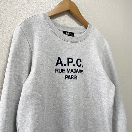 2023SS / A.P.C. ロゴ刺繍スウェット