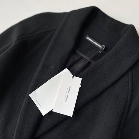 タグ付き / 未使用品  nicholson&nicholson メルトンロングコート "MY ROBE"