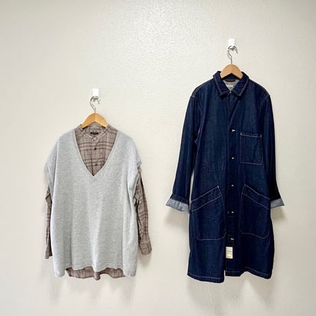 KAPITAL 8ozデニム ショップコート