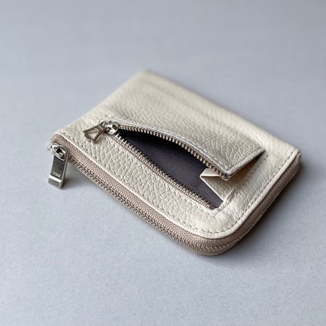 blancle S.LETHER Short L zip wallet