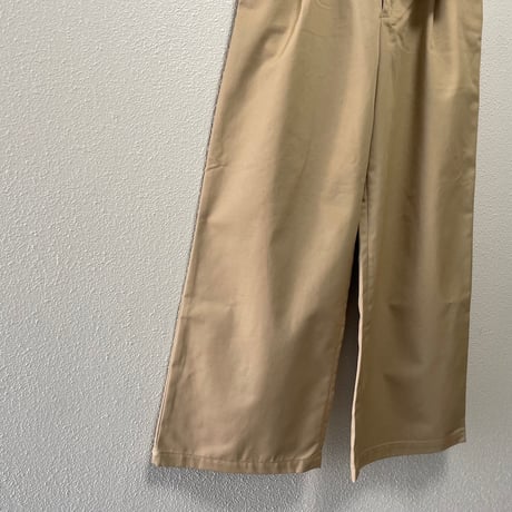 2025 /  タグ付き未使用品 SLOBE IENA チノタックワイドパンツ