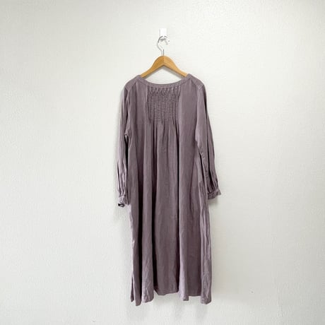 nest Robe  リネンピンタックAラインワンピース