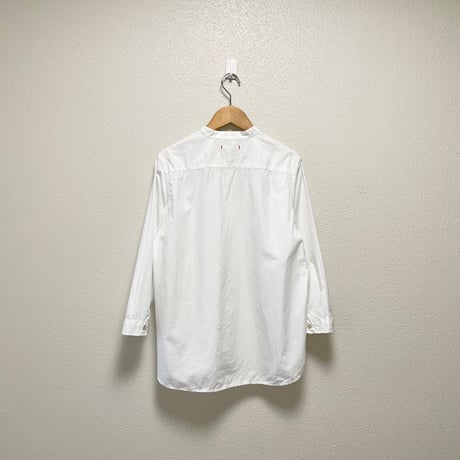 NATURAL LAUNDRY バンドカラーブラウス