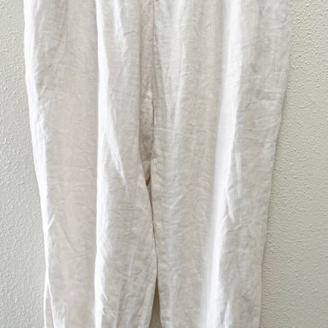 nest Robe リネンフリルイージーパンツ