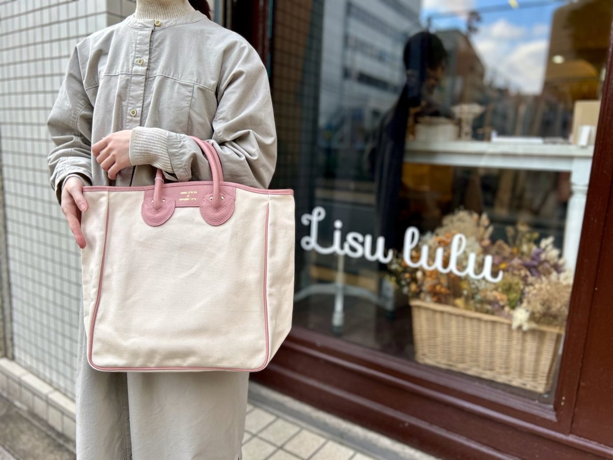 YOUNG&OLSEN × BEAMS LIGHTS 別注 キャンバス トートバッグ | L