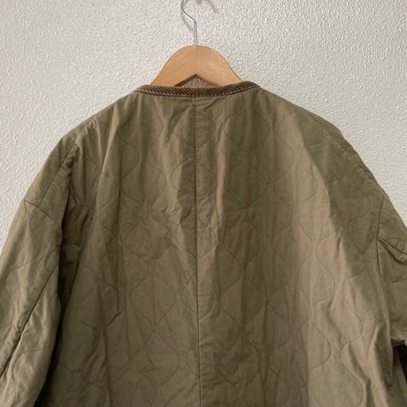 R&D.M.Co-/OLDMANS TAILOR キルティングロングコート