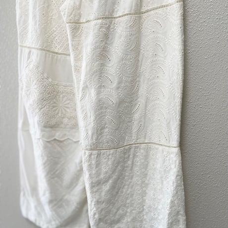 2026SS / 人気完売品 niko and ... リメイク風レースパンツ