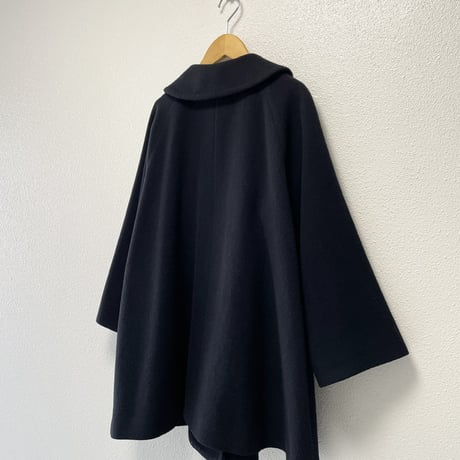 utilite ソフトメルトンラウンドカラーコート