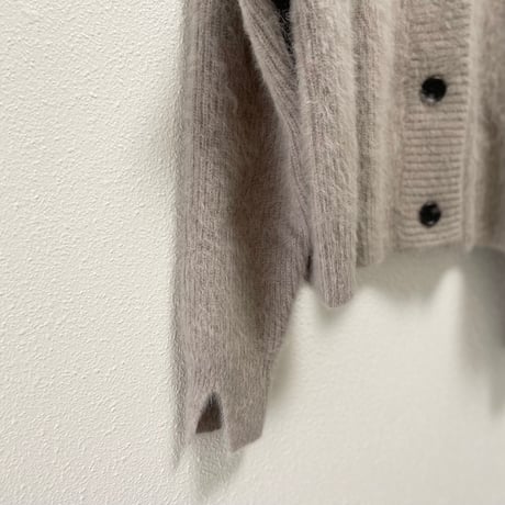 2024AW / GALLARDAGALANTE カシミヤ混カーディガン