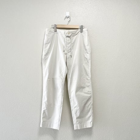 MHL. コットンストレートパンツ