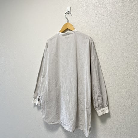 休日と詩 アリッサムロングシャツ