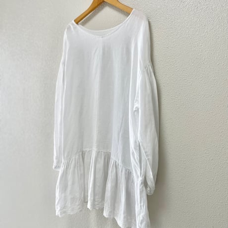 2025AW / nest Robe リネンスカラップ2WAYチュニック