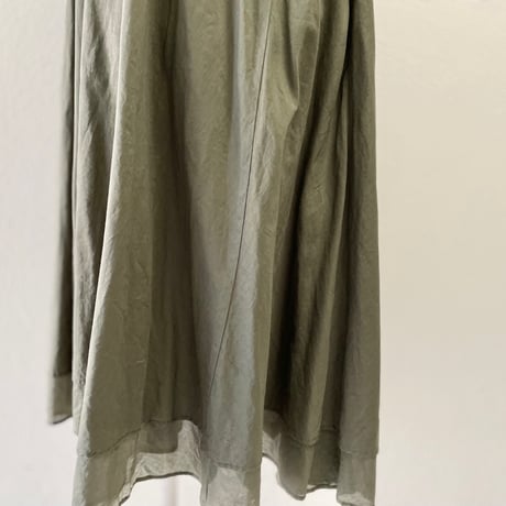 mizuiro ind  ダブルヘムロングワンピース