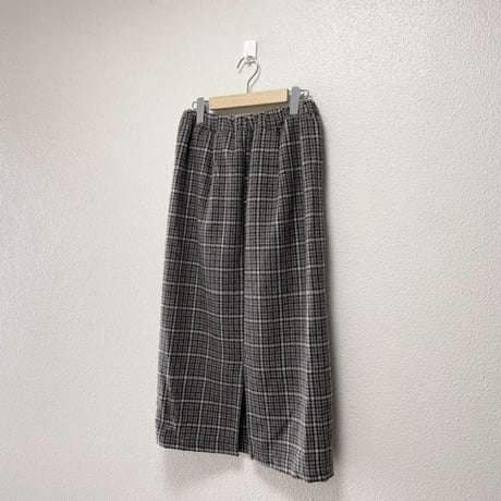 NARU グレンチェックイージースカート