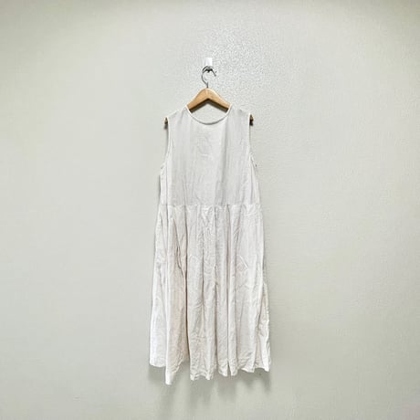nest Robe  リネンタックノースリーブ2wayワンピース