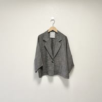 2025SS / 販売継続品 / BEARDSLEY ハーフスリーブツイードジャケット