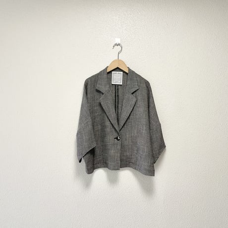 2025SS / 販売継続品 / BEARDSLEY ハーフスリーブツイードジャケット
