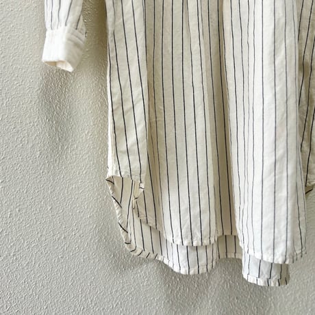 nest Robe バンドカラーシャツ