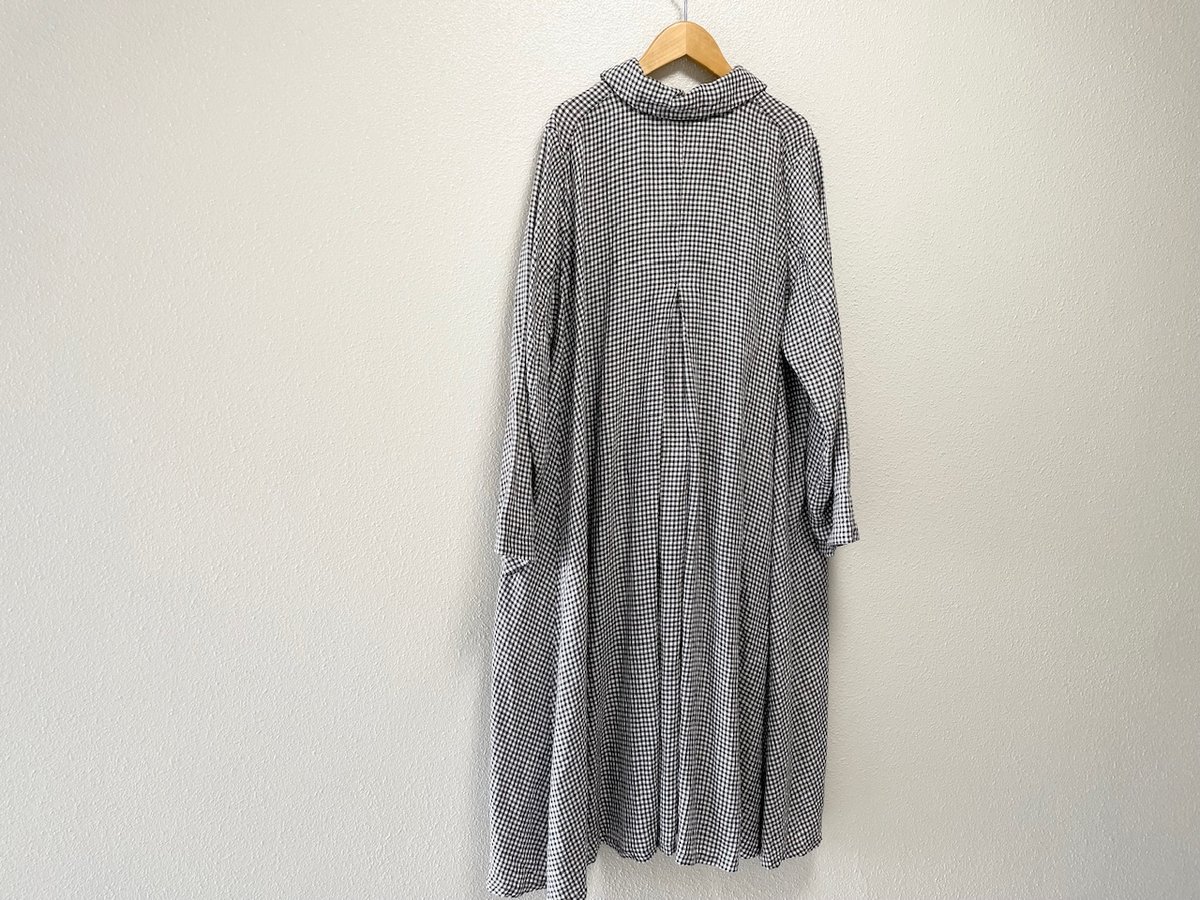 nest Robe ヘンプ先染めギンガムコート | Lisululu online