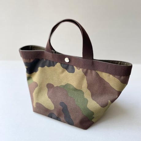 Herve Chapelier Tote bag square bottom 707W コーデュラ舟型トート Mサイズ