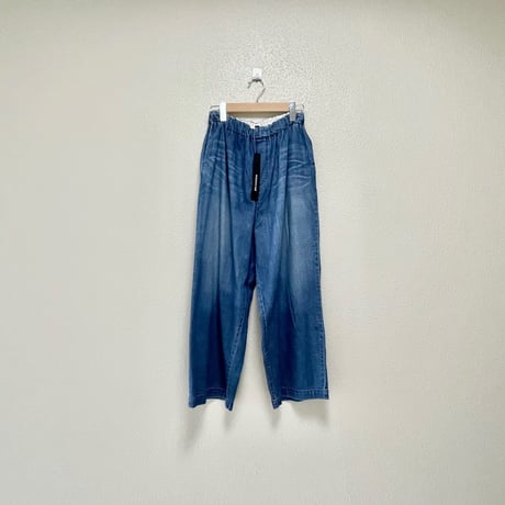 タグ付き未使用品 /  mizuiro ind  デニムイージーパンツ