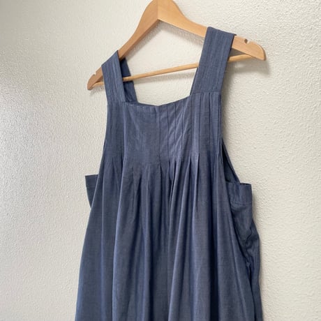 WHYTO. / PLEATS TACK OVERALLS