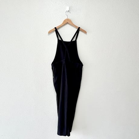 atelier naruse コットンフラックスウールサロペットパンツ