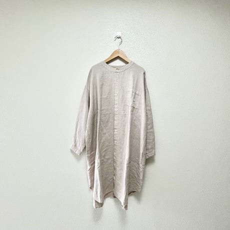 nest Robe  リネンクルーネックチュニックブラウス