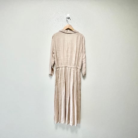 fog linen work  hal ギャザーワンピース
