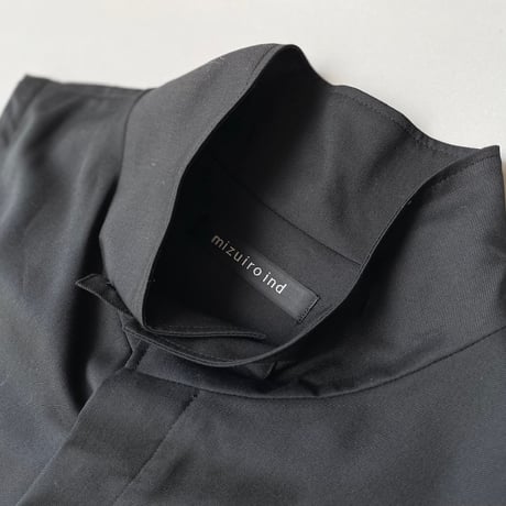 2024AW / mizuiro ind ポケット付きスタンドカラーワンピース
