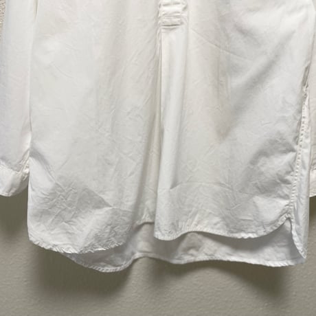 NATURAL LAUNDRY バンドカラーブラウス