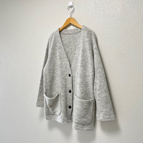 2023AW / 人気完売品 / nest Robe ウール天竺Vネックカーディガン