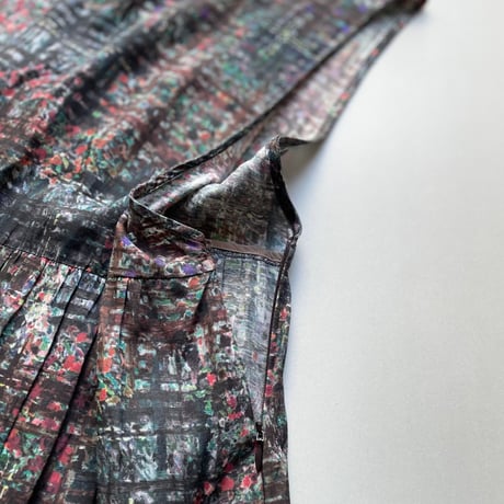 2025AW / l'atelier du savon check × hana 2wayノースリワンピース