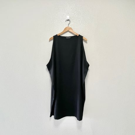 mizuiroind 2024AW ボートネックノースリーブワンンピース