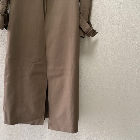 KBF+ リネンライクレイヤードコート
