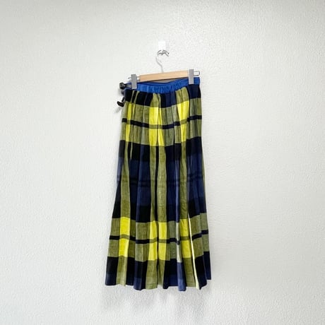 macalastair × O’NEIL of DUBLIN ロングキルトスカート 2023