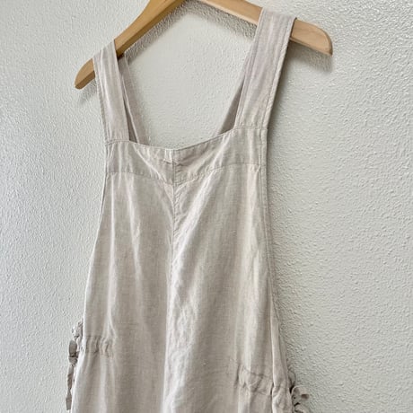 nest Robe リネンワイドサロペット