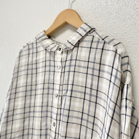 nest Robe リネンチェック2wayワンピース タータンチェック