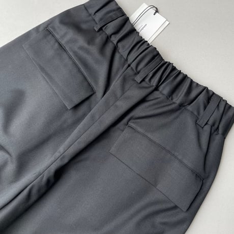 2025AW / 継続販売品 / nicholson&nicholson ストレッチ ウール カーゴ パンツ
