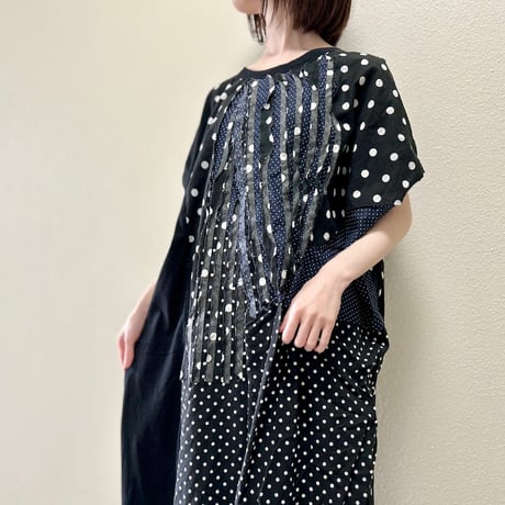 ZUCCa ミックスドットワンピース