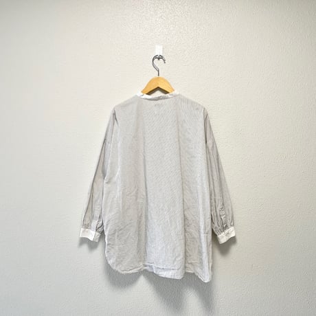 休日と詩 アリッサムロングシャツ