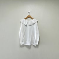 mao made 度詰めオーガニックコットンピエロカラーTee