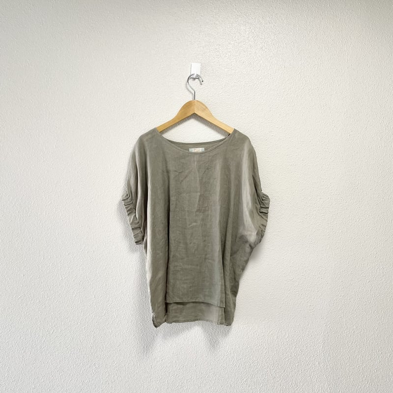 NATURAL LAUNDRY リネンブラウス | Lisululu online