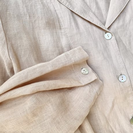fog linen work  hal ギャザーワンピース